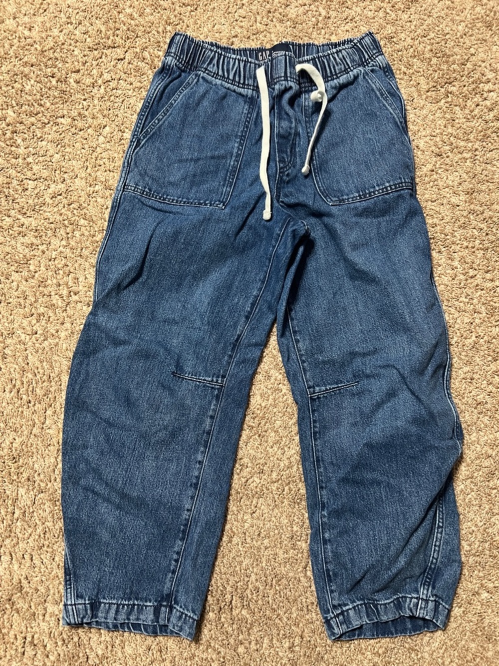 Gap super soft pull on barrel jeans size small